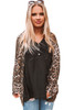 Leopard Long Sleeve Buttoned Front Cardigan