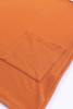 Orange Pocketed Color Block Patchwork Long Sleeve Top