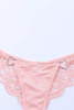 Pink 2pcs Cutout Lace Bustier Lingerie Set Pink 2pcs Cutout Lace Bustier Lingerie Set