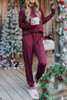 Long Sleeve Pullover and Jogger Pants Lounge Set