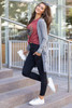 Black High Waist Pleated Pocket Leggings Black High Waist Pleated Pocket Leggings