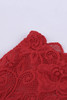 Romantic Love Red Lace Bralette Lingerie Set