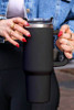 Black 304 Stainless Steel Double Insulated Cup 40oz