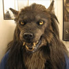 Werewolf Costume Party Mask Halloween Simulation Animal Rotate Headwear