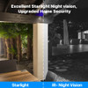 ZOSI 1080P PTZ Camera H.265+ Starlight Night Vison Wifi Surveillance Outdoor
