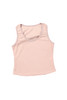 Plain Waffle Knit U Neck Tank Top