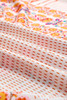 Multicolor Boho Patchwork Print Square Neck Sundress