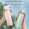 700ml Spray Water Bottle For Outdoor Sport Gym Large Capacity