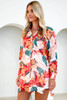 Floral Print Loose Shirt