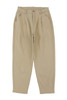 Khaki Solid High Waist Casual Pants