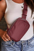 Red Waterproof Zipped Crossbody Chest Bag 20*5*14cm Red Waterproof Zipped Crossbody Chest Bag 20*5*14cm