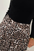 Leopard High Waist Wide Leg Pants