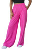 Rose Elastic Waist Pocketed Wide Leg Pants