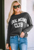 Gray COOL MOMS CLUB Drop Shoulder Sweatshirt