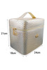 Gold Luxury Large Capacity Professional Cosmetic Bag