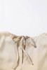 Apricot Cowl Neck Long Sleeve Elegant Blouse
