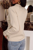 Apricot Chest Pockets Button up Knitted Cardigan Apricot Chest Pockets Button up Knitted Cardigan