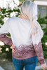 Tie Dye Gradient Pullover Sweatshirt Tie Dye Gradient Pullover Sweatshirt
