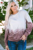 Tie Dye Gradient Pullover Sweatshirt Tie Dye Gradient Pullover Sweatshirt