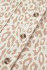 Leopard Corduroy Button Up Shirt
