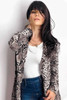 Leopard Print Long Cardigan For Women