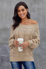 Chunky Oversized Pullover Sweater For Women