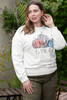 Gray Pumpkin Graphic Plus Size Pullover Sweatshirt