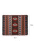 Ruby Western Pattern Tasseled Large Blanket 160*130cm