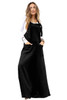 Black Knotted Straps Patch Pocket Wide Leg Jumpsuit Black Knotted Straps Patch Pocket Wide Leg Jumpsuit