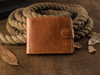 Multifunctional Men's Short Leather Wallet