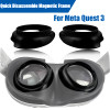 For Meta Quest 3 Prescription Lenses Anti Blue Myopia Lens Quick Disassemble Magnetic Frame Glass