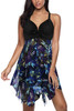 Handkerchief Hem Detail Swim dress and Short