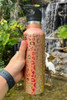 Gold Leopard Stainless Leakproof Insulated Water Bottle 25oz