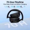 QCY H2 Pro Wireless Headphones Bluetooth 5.3 Earphone HIFI 3D Stereo Headset BASS Mode Gaming Earbuds Over the Ear Headphone 70H