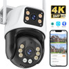 8MP 4K PTZ Camera IP Outdoor WiFi Camera HD 4MP H.265 Wireless Surveillance Security CCTV 4MP AI Tracking P2P Onvif iCsee 8MP 4K PTZ Camera IP Outdoor WiFi Camera HD 4MP H.265 Wireless Surveillance Security CCTV 4MP AI Tracking P2P Onvif iCsee