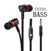 Extra Bass Headphones wired Earphone 3.5mm Earphones With Microphone Noodles Style