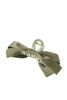 Mist Green Bow Decor Large Hair Claw Clip Mist Green Bow Decor Large Hair Claw Clip