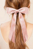 Apricot Pink Double Bow Knot Alligator Hair Clip