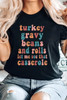 Black Food Lovers Slogan Graphic T Shirt