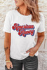 White American Honey Graphic Casual Tee