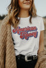 White American Honey Graphic Casual Tee