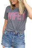 Gray Leopard WIFEY Graphic Tee