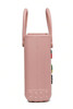 Apricot Pink Waterproof EVA Hollow Tote Bag