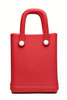 Fiery Red Waterproof EVA Hollow Tote Bag Fiery Red Waterproof EVA Hollow Tote Bag