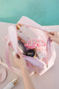 Pink Waterproof Multi Pockets Transparent Travel Makeup Bag