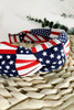 Navy Blue Flag Day Knotted Headband