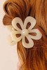 Beautifully Flower Shape Resin Hair Clip Beautifully Flower Shape Resin Hair Clip