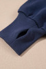 Yellow Color Block Thumbhole Sleeve Drop Shoulder Sweatshirt Yellow Color Block Thumbhole Sleeve Drop Shoulder Sweatshirt