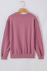 Valerian Plain Drop Shoulder Crewneck Pullover Sweatshirt Valerian Plain Drop Shoulder Crewneck Pullover Sweatshirt