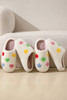 White Star Shape Non-Slip Plush Home Slippers White Star Shape Non-Slip Plush Home Slippers